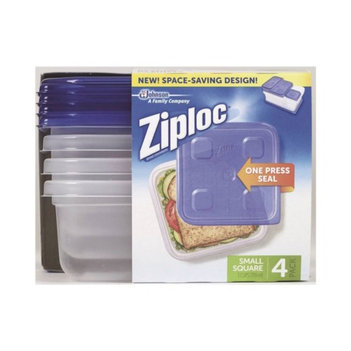 Ziploc Container 40 oz 4 ct