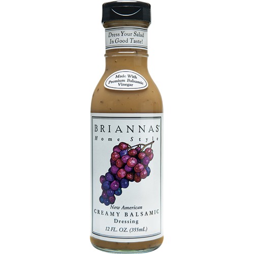 Briannas Dressing Creamy Balsamic