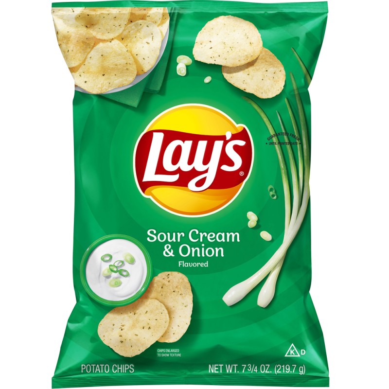 Lay's Sour Cream & Onion Potato Chips