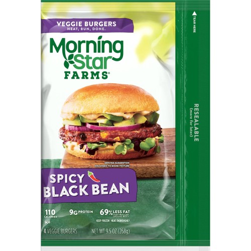 Morning Star Patties Spicy Black Bean