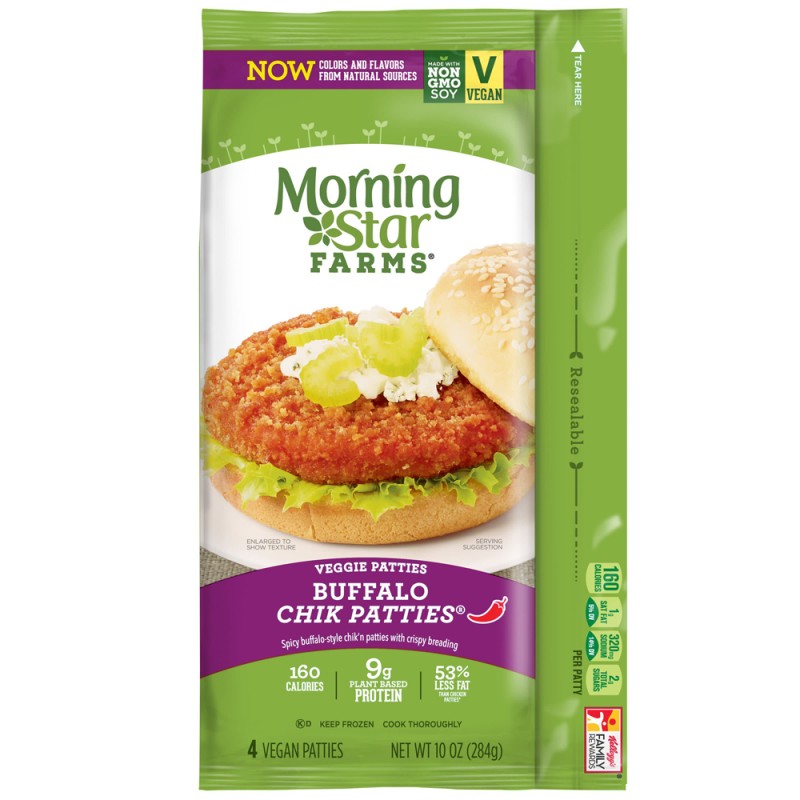 Morning Star Veggie Chik Patties Buffalo