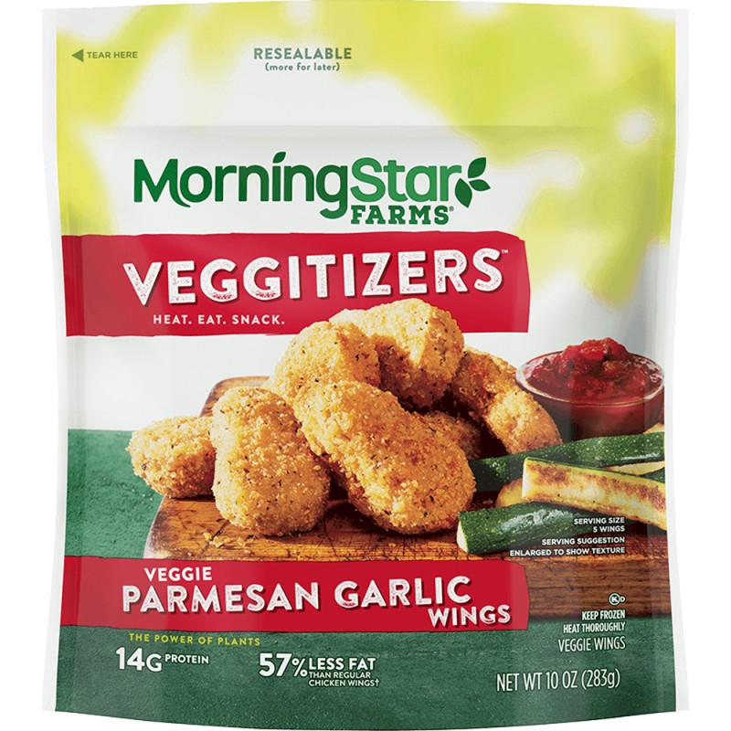 Morning Star Veggie Wings Parmesan Garlic