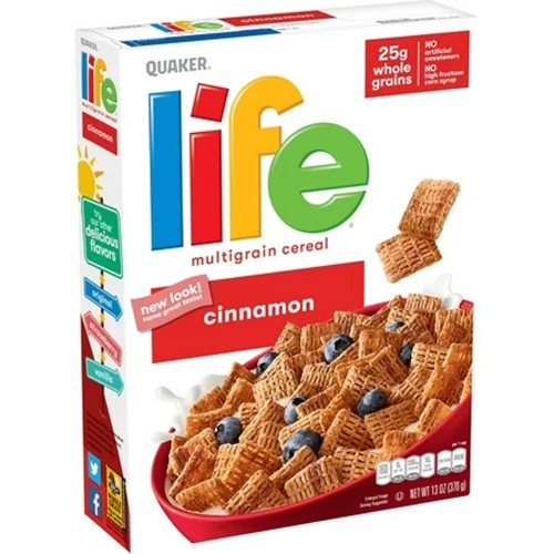 Quaker Life Cinnamon Multigrain Cereal