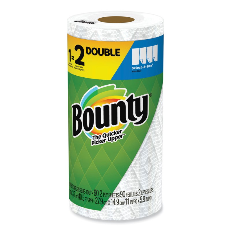 Bounty Single Roll 1=2 90 ply