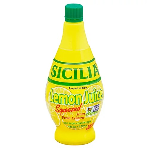 SICILIA LEMON JUICE 4 FL OZ