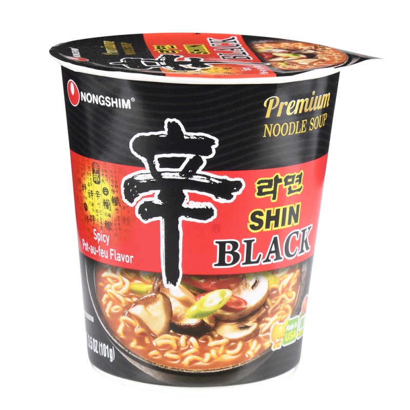 Nongshim Shin Black Noodle Soup Cup