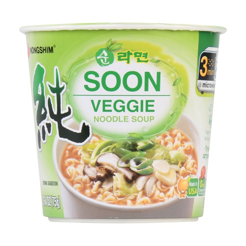 NONGSHIM SOON VEGGIE NOODLE SOUP