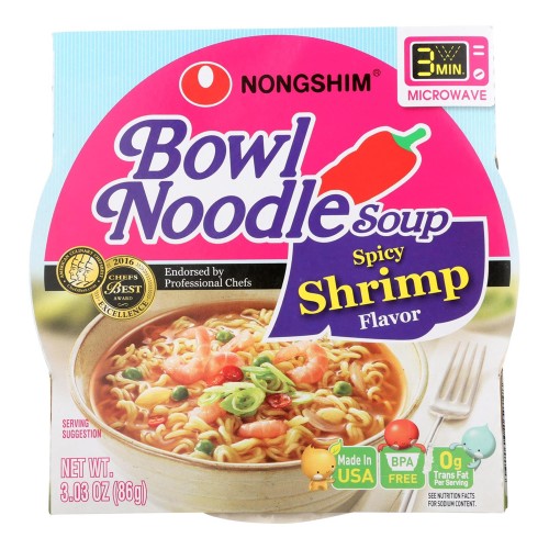 NONGSHIM SPICY SHRIMP NOODLE SOUP