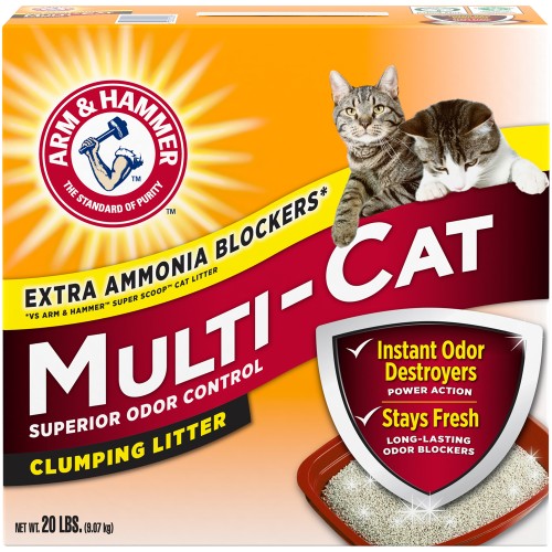 Arm & Hammer Clumping Litter Multi Cat 20lb