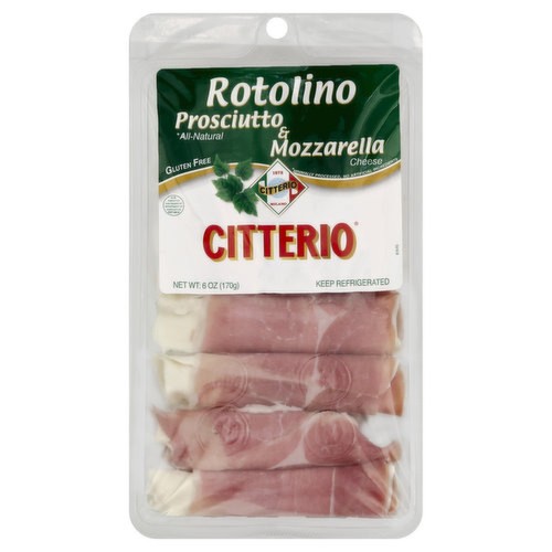 Citterio Rotolino Prosciutto & Mozzarella