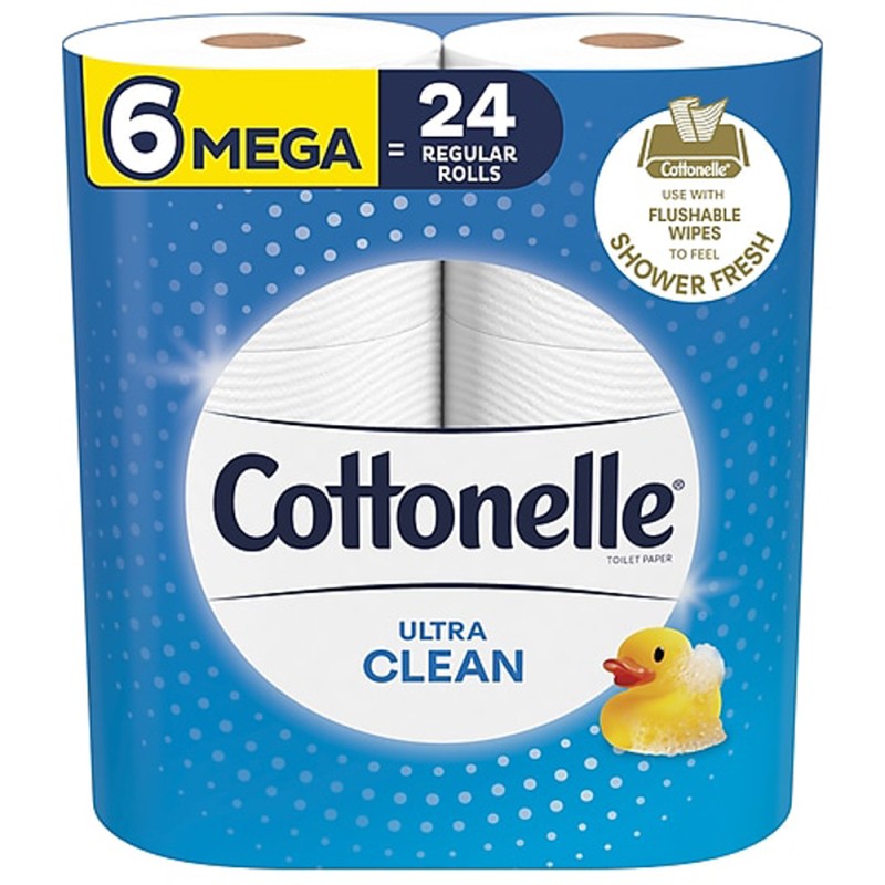 Cottonelle Ultra Clean 6=24