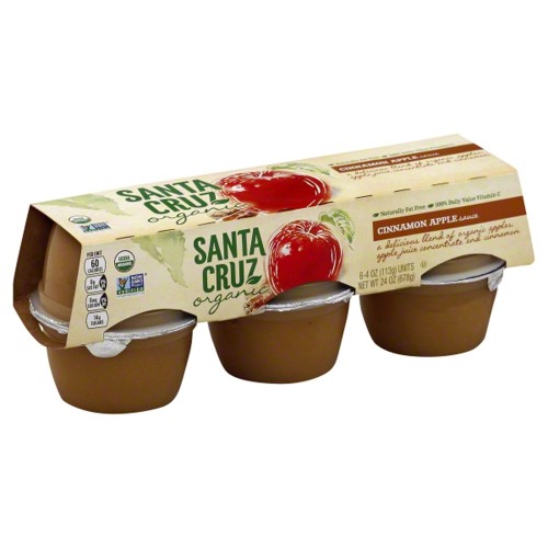 Santa Cruz Organic CInnamon Apple Sauce