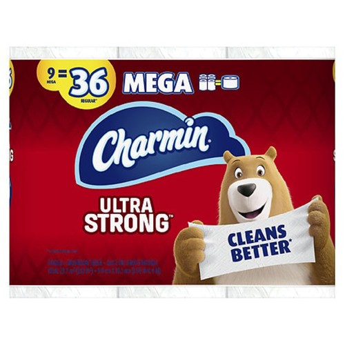 Charmin Ultra Strong 9=36