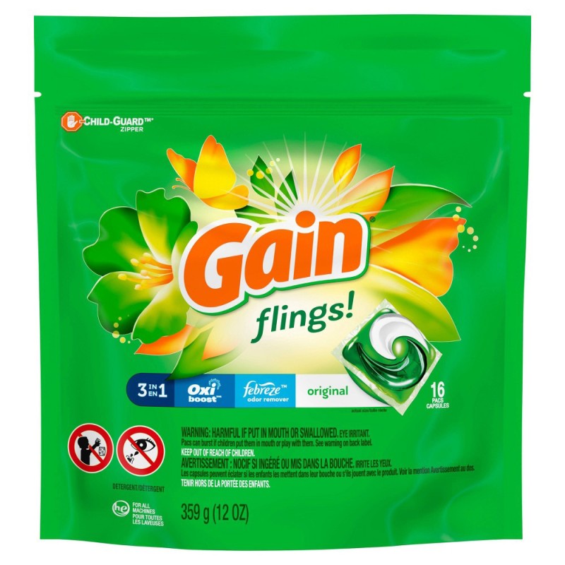 Gain Flings Laundry Pods Original