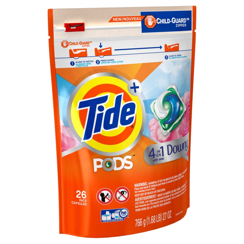 Tide Pods 4in en1 Downy