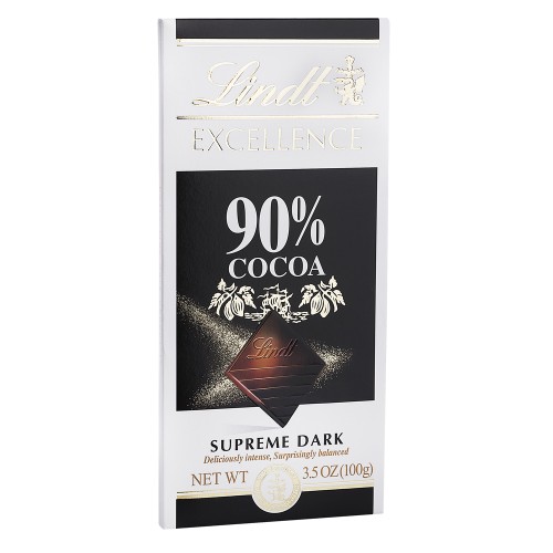 Lindt Supreme Dark Chocolate 90%