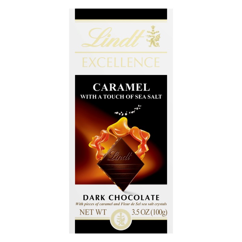 Lindt Dark Chocolate Caramel Sea Salt