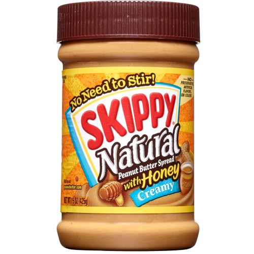 Skippy Natural With Honey Creamy