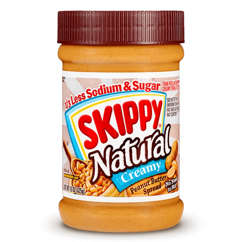 Skippy Less Sugar & Sodium Creamy