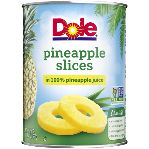 Dole Pineapple Slices 20-Ounce