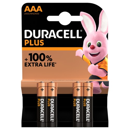 AAA SIZE BATTERIES 4 PACK