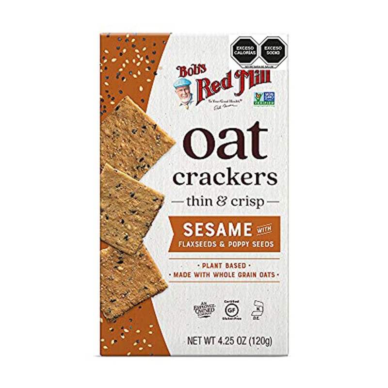 Bob's Red Mill Sesame Oat Crackers