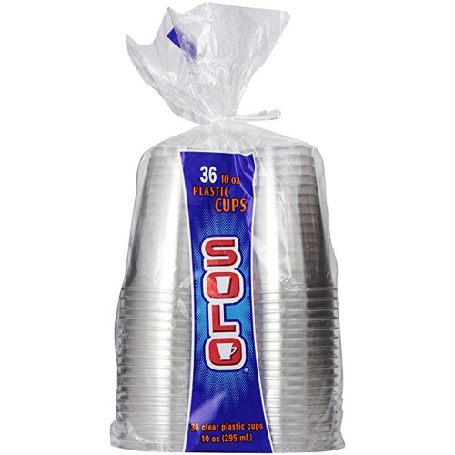 Solo Clear Cup 36 COUNT