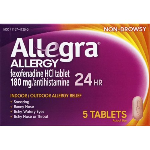 ALLEGRA ALLERGY 5 TAB