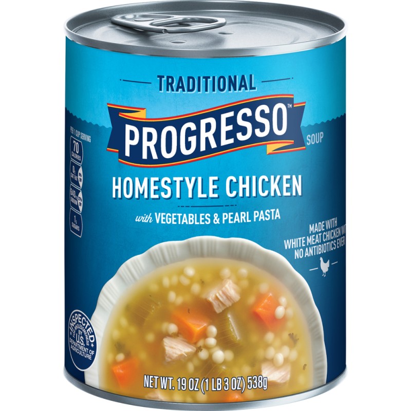 Progresso , Homestyle Chicken soup