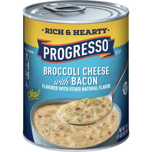 PROGRESSO BROCCOLI CHEESE W/ BACON