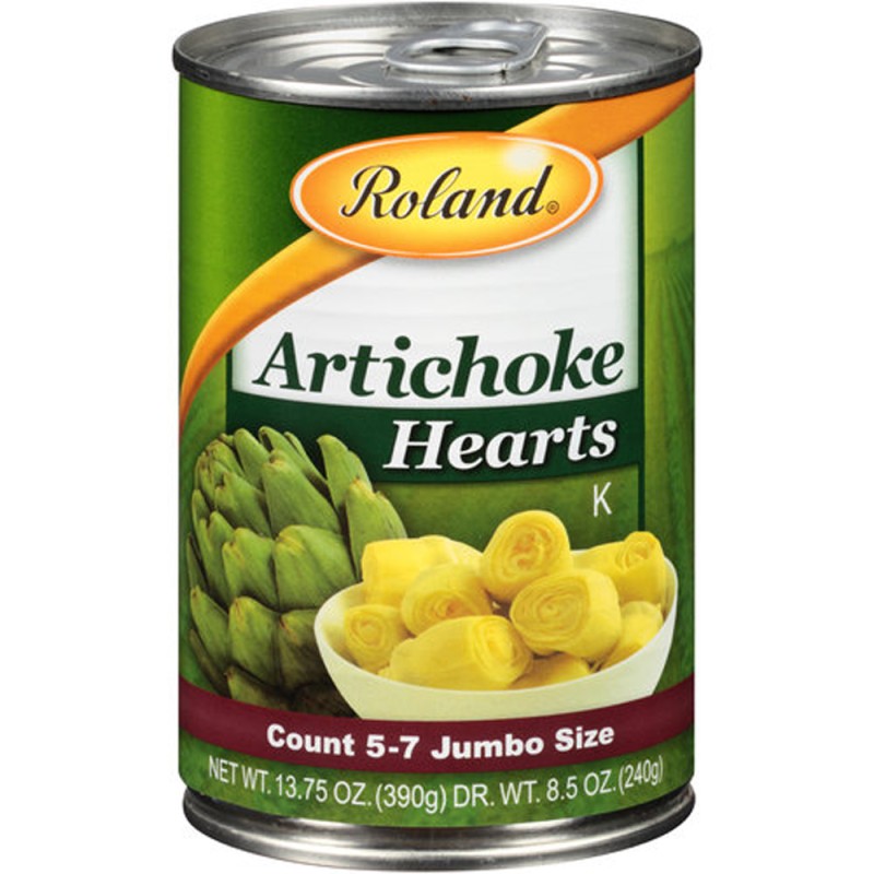 ROLAND WHOLE JUMBO ARTICHOKE HEARTS