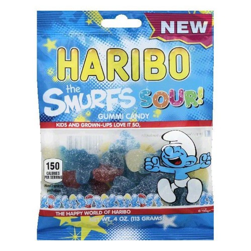 HARIBO THE SMURFS SOUR