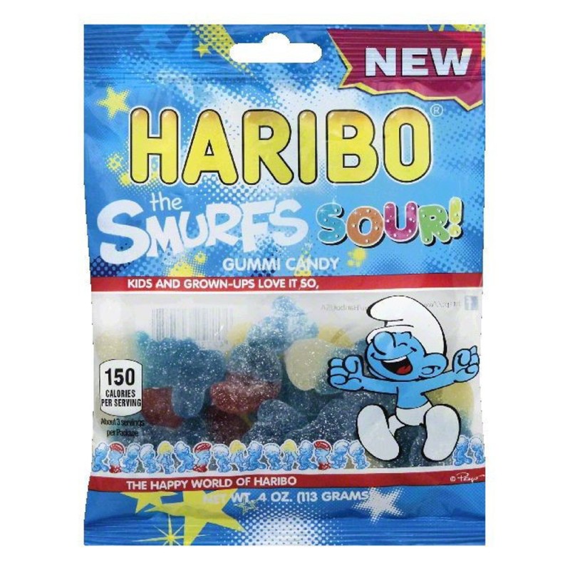 HARIBO THE SMURFS SOUR