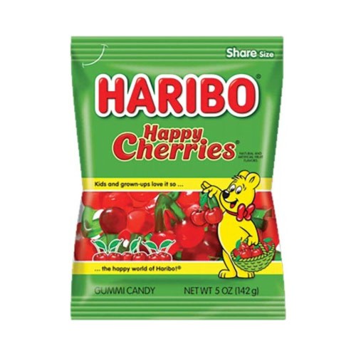 Haribo Gummies - Twin Cherries - 5 Oz