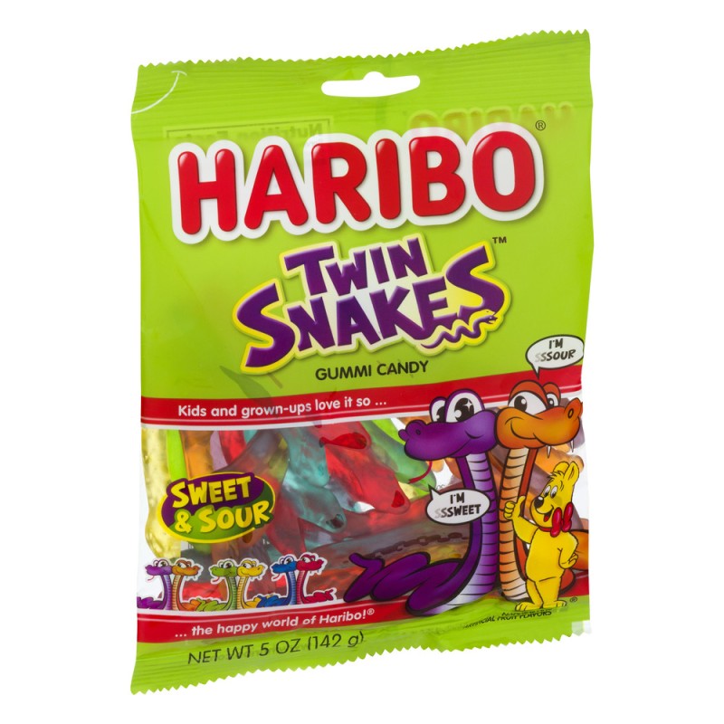 HARIBO TWIN SNAKES SWEET & SOUR