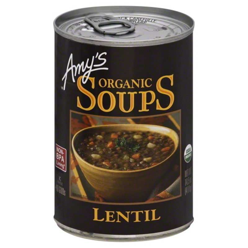 AMY'S ORGANIC LENTIL SOUPS