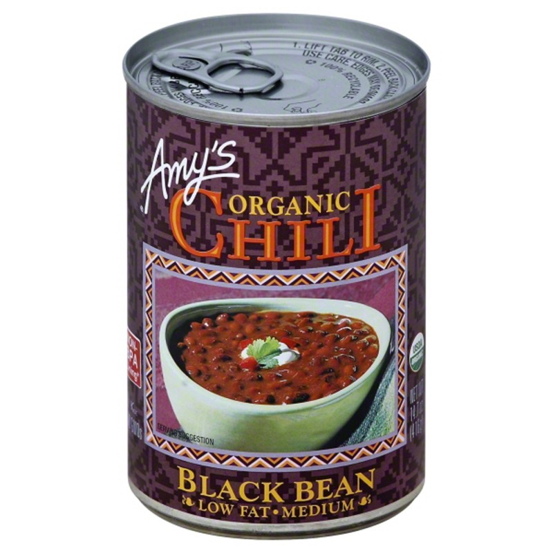 AMY'S ORGANIC CHILI BLACK BEAN