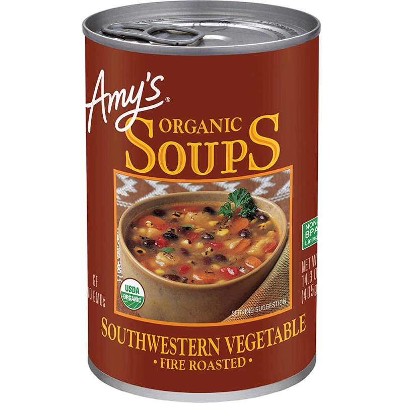 Amys Organic Fire Roasted Sw Veg Soup