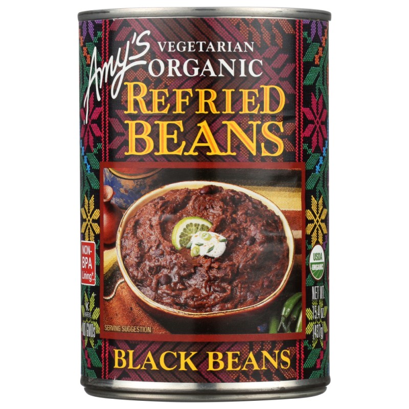 Amy's  Organic Refried Black Beans