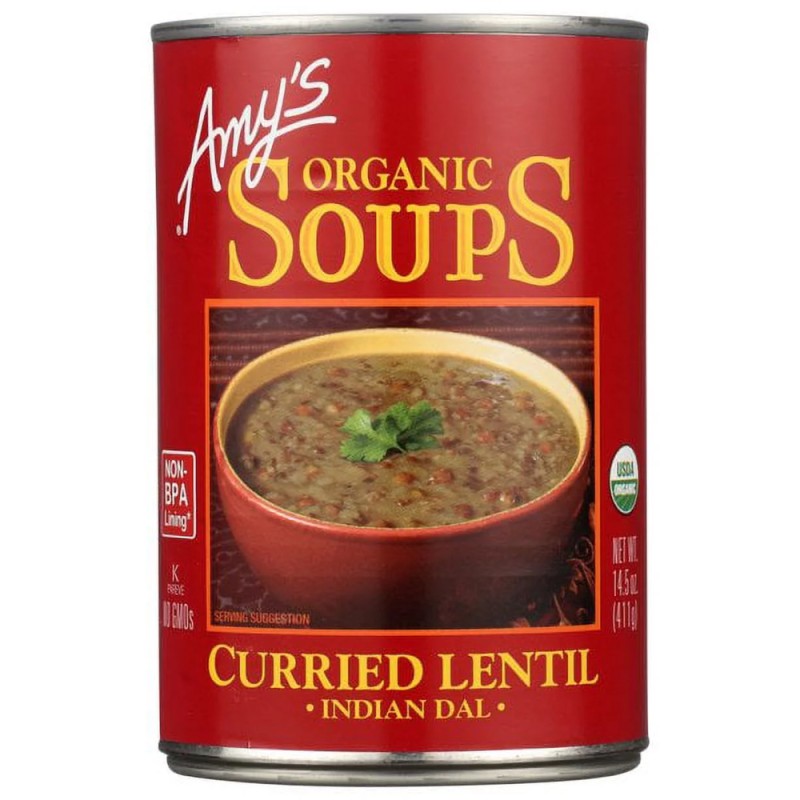 Amy'S rganic Soups, Curried Lentil, 14.5 OZ