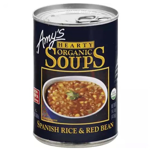 Amy'S ORGANIC SPANISH RICE & RED BEAN SOUPS