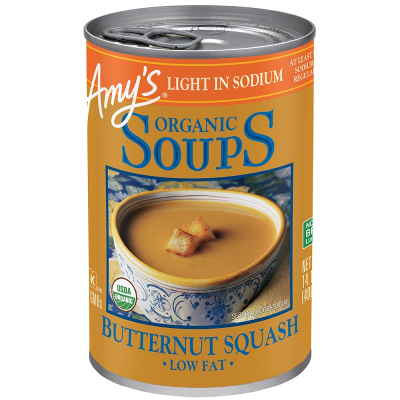 AMY'S ORGANIC BUTTERNUT SQUASH SOUPS