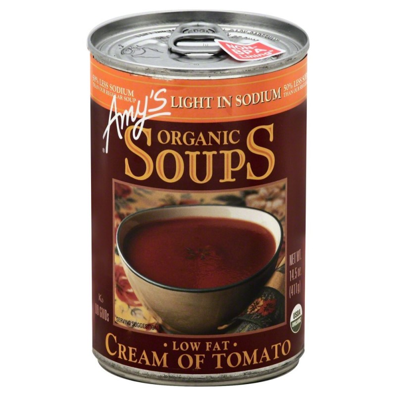 AMY'S ORGANIC CREAM OF TOMATO SOUP 14.5OZ