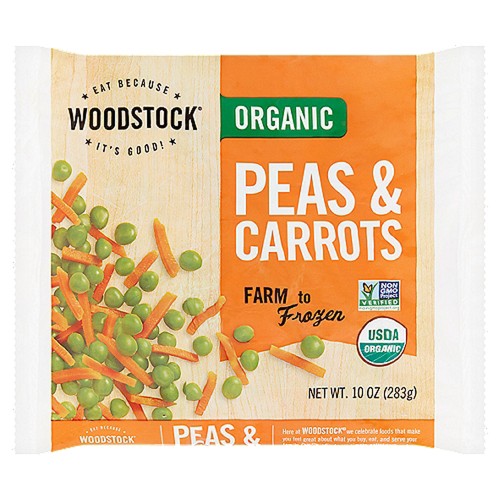 Woodstock Organic Peas & carrots