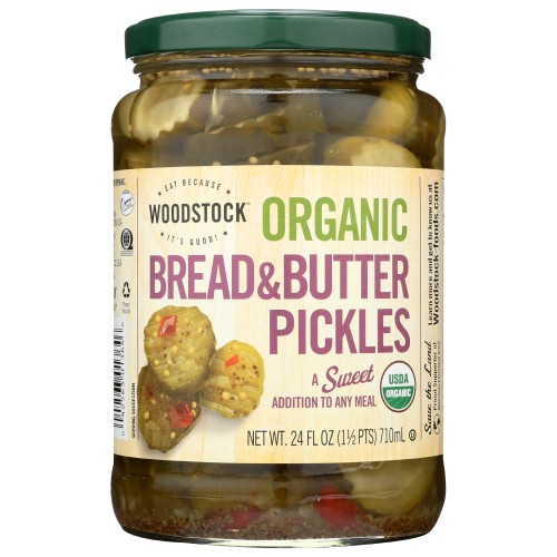 Woodstock Pickle Chips Bread & Butter