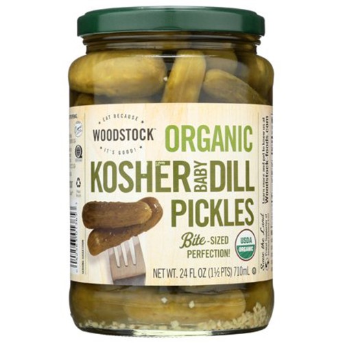 Woodstock Organic Baby Dill Pickles