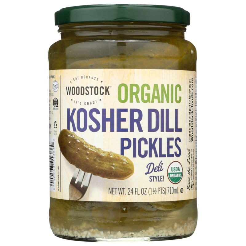 Woodstock Organic Pickles Whole Dill