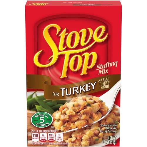 Stove Up Stuffing Top For Turkey