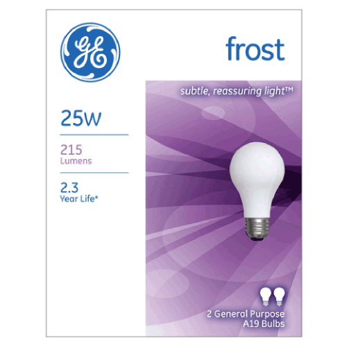 GE LIGHT BULB 75W REGULAR