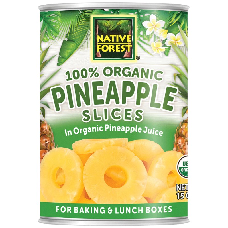 NATIVE FOREST ORG PINEAPPLE SLICES